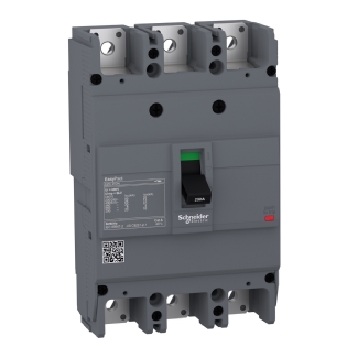 Disjuntor Caixa Moldada Tripolar 250A 25Ka 380/415V EZC250N3250 - Schneider Electric