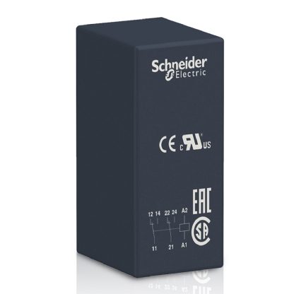 Relé De Interface Mini 8A 24Vcc 2naf RSB2A080BD - Schneider Electric