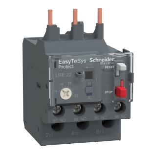 Relé De Sobrecarga Térmico 16-24A Classe 10A 1NA+1NF LRE22 - Schneider Electric