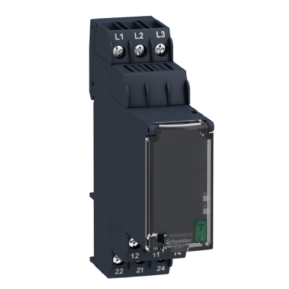 Relé De Controle/Medição Trifásico Função Dupla 2NAF 183-528V RM22TG20 - Schneider Electric