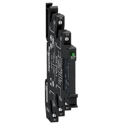 Relé Interface Acoplado 6A 230Vac/Cc 1Naf Com Led Ip40 RSL1PVPU Zelio - Schneider Electric