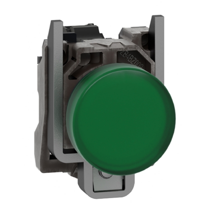 Sinalizador Metálico 110/120Vca Verde Com Led 22mm XB4BVG3 - Schneider Electric