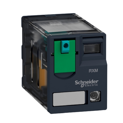 Relé Miniatura 24Vcc Plug-In Com Led 12A 2Nanf RXM2AB2BD - Schneider Electric