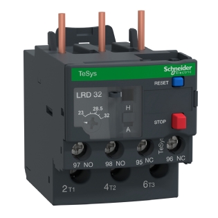 Relé De Sobrecarga Térmico 23-32A Classe 10 1NA+1NF LRD32 - Schneider Electric