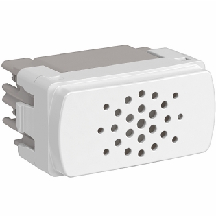 Módulo Campainha Cigarra 1 Posto 127V Branco Miluz S3B76870 - Schneider Electric