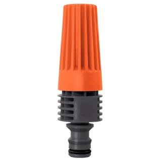 Esguicho Jato Regulável Para Engate Rápido Pvc Cinza/Laranja - Tramontina