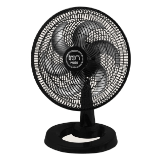 Ventilador De Mesa Oscilante 127V 130W 50Cm Preto Com Grade Preto Premium 5101-1244 - Tron Ventiladores