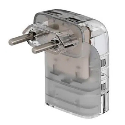 Protetor de Surtos/Raios DPS 2 Pinos 20A Transparente - Clamper