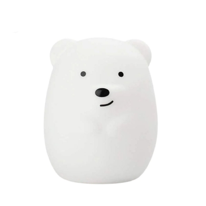 Luminária Abajur LED Urso Grande 9 Cores Entrada Usb - Pet Light