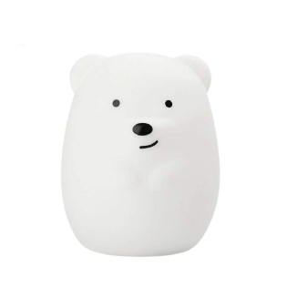 Luminária Abajur LED Urso Grande 9 Cores Entrada Usb - Pet Light