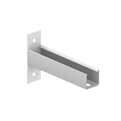 Mão Francesa Simples Aço 300Mm Pré Zincado Chapa 20 - Eletrocalhas/Est