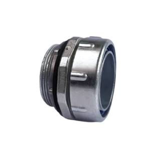 Conector Eletroduto Macho Reusável Zincado 2 Polegadas Kmra - Ekoflex