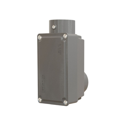 Condulete Tipo LB Alumínio 1.1/2 Cinza Fixo - Wetzel