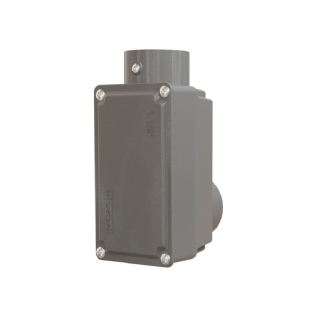 Condulete Tipo LB Alumínio 1.1/2 Cinza Fixo - Wetzel