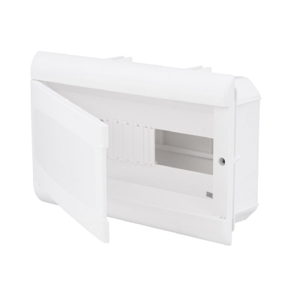 Quadro Distribuição Embutir Para 16 Disjuntores Din 325X205X70mm Opaca S/Barramento - Steck