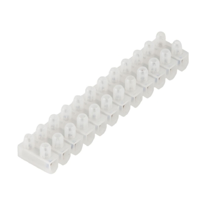 Conector Múltiplo Polietileno 40A 600V 12 Bornes 10Mm Branco 70G 612 - Sindal