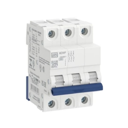 Disjuntor Mini Din Tripolar 32A Curva C 5Ka 230/400V - Weg