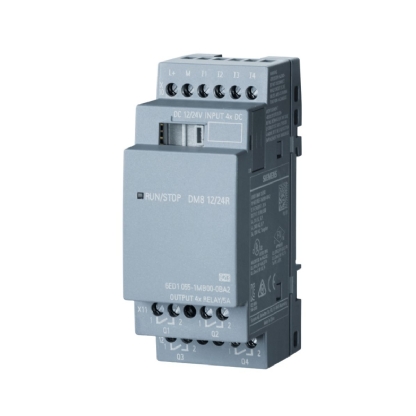 Módulo Expansão Clp Entrada/Saída Digital 4Ed/4Sd Dm8 12/24R Logo - Siemens