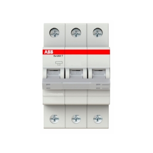 Disjuntor Mini Din Tripolar 32A Curva C 5Ka 440V SJ203T-C32 - ABB