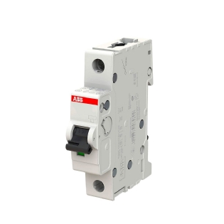 Disjuntor Mini Din Unipolar 6A Curva C 6Ka 230/400V S201-C6 - ABB