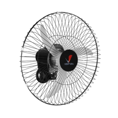 Ventilador Parede Oscilante Ventura 60Cm Biv Grade Aco 150W Preto - Venti Delta