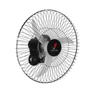 Ventilador Parede Oscilante Ventura 60Cm Biv Grade Aco 150W Preto - Venti Delta