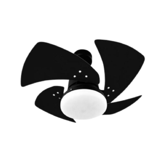 Ventilador Teto Tornado 127V 130W Preto - Venti Delta