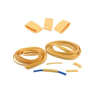 Marcador Anilha Ho85 Letra W Amarela Condutor 6,00-10mm Com 1000 Unidades - Hellermann