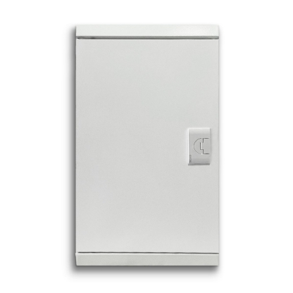 Quadro Distribuição Embutir Qde-18 18 Disjuntores 100A Branco Vertical Brum