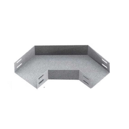 Curva Horizontal Aço P/Eletrocalha Lisa 90G Tipo U 100X50 mm Pré Zincado Chapa 24 Raio 150 - Eletrocalhas/Est