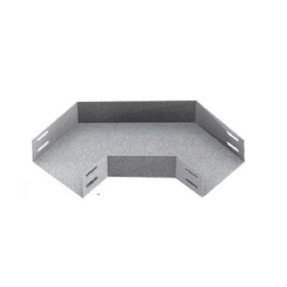 Curva Horizontal Aço P/Eletrocalha Lisa 90G Tipo U 100X50 mm Pré Zincado Chapa 24 Raio 150 - Eletrocalhas/Est