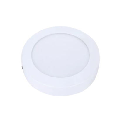 Luminária Painel Led Sobrepor Redonda Branca 12W Bivolt 6500K Branco Frio 720Lm - Avant