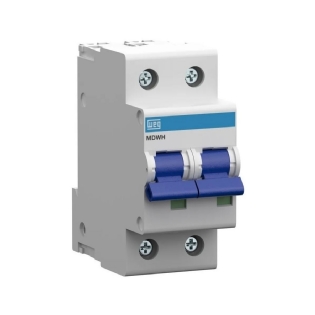 Disjuntor Mini Din Bipolar 16A Curva C 10Ka 230/400V - Weg