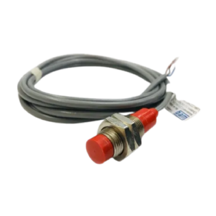 Sensor Indutivo Cilíndrico Roscado Sn=4Mm M12X1,00Mm Metálico 3 Fios 10-30Vcc Cabo 2M Npn 1Na 1 Led - Weg