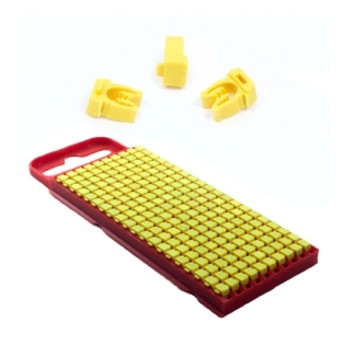 Marcador Anilha W1 Letra (N) Amarelo Condutor 0,50-1,50Mm 1000 Unidades - Hellermann