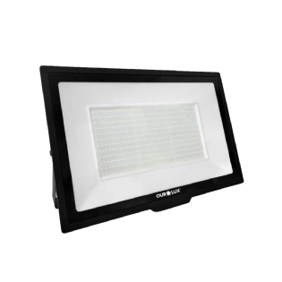 Refletor Led Retangular Sobrepor 500w Bivolt Preto - Ourolux