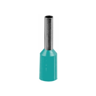 Terminal Tubular (Ilhos) 0,34Mm (22Awg) Pré-Isolado Turquesa -  Conexel