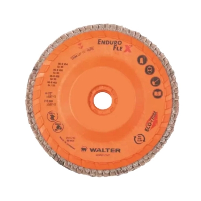 Disco Desbaste Flap Enduro-Flex 115Mm M14 G40 12200Rpm Aço Inox - Walter