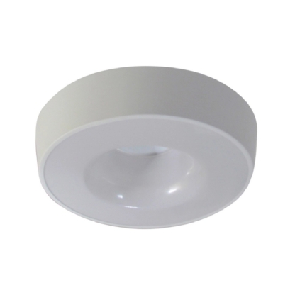 Luminária Plafon Sobrepor Nice Branco 15W 4Xe27 Bivolt Difusor Poliestireno - Tualux