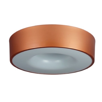 Luminária Plafon Sobrepor Nice Cobre 15W 6Xe27 Bivolt Poliestireno - Tualux