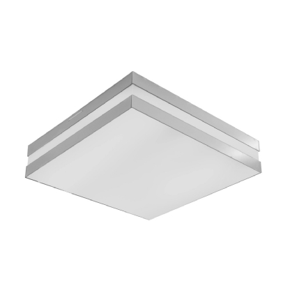 Luminaria Plafon Sobrepor Bilbao Espelhado 15w 4xe27 Bivolt