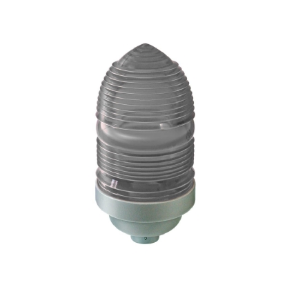 Luminária Industrial Sinalização Sobrepor Cinza 60W E27 Sem Fotocélula - Wetzel