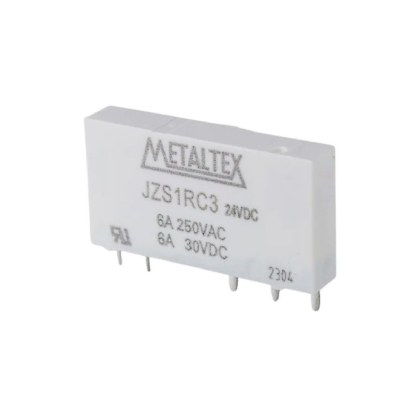 Rele Industrial Mini 6A 24Vcc 1Rev (Spdt) - Metaltex