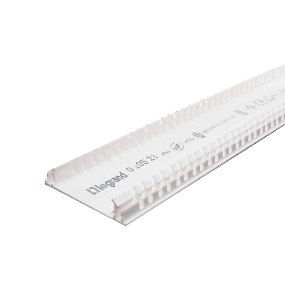 Mata Junta Tampa Flexível Canaleta Dlp 65Mm Pvc Branco - Pial