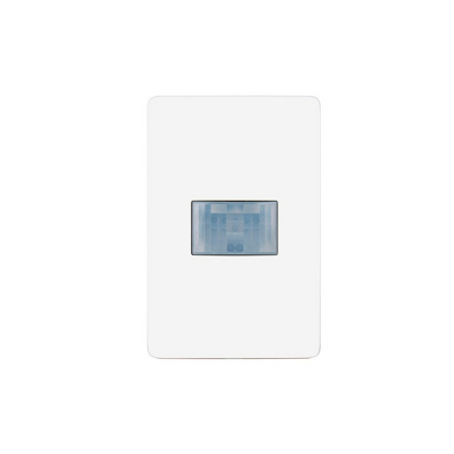 Sensor Presença C/Fotocélula Embutir Parede Bivolt Alcance 8M Branco Placa 4X2 - Pial