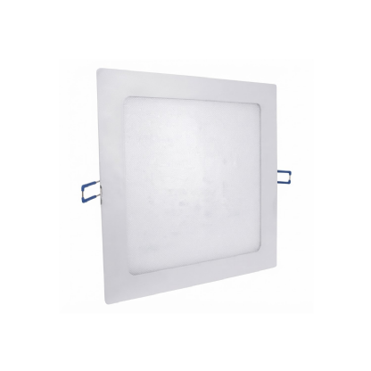 Luminária Plafon LED Embutir Quadrado 12W Bivolt 4000K - Ourolux