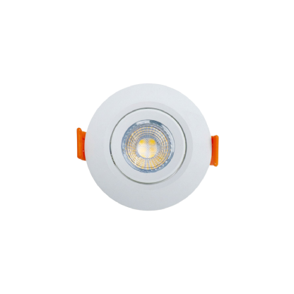 : Spot LED Embutir Redondo 5W Bivolt Branco Frio 6400K -  Ourolux