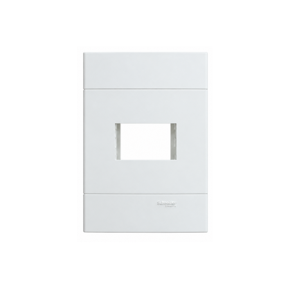 Placa Espelho 4x2 1 Módulo Lunare Up Schneider Branco Fosco - Schneider