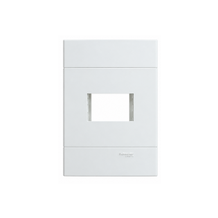 Placa Espelho 4x2 1 Módulo Lunare Up Schneider Branco Fosco - Schneider