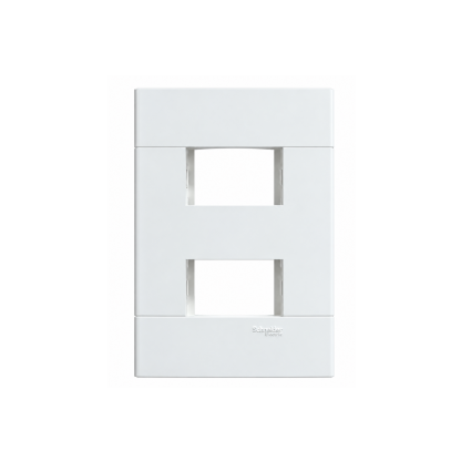 Placa 4x2 2 Módulos Separados Branco Fosco Lunare Up - Schneider